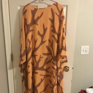 Flowy Jamaican Maxi Dress/L